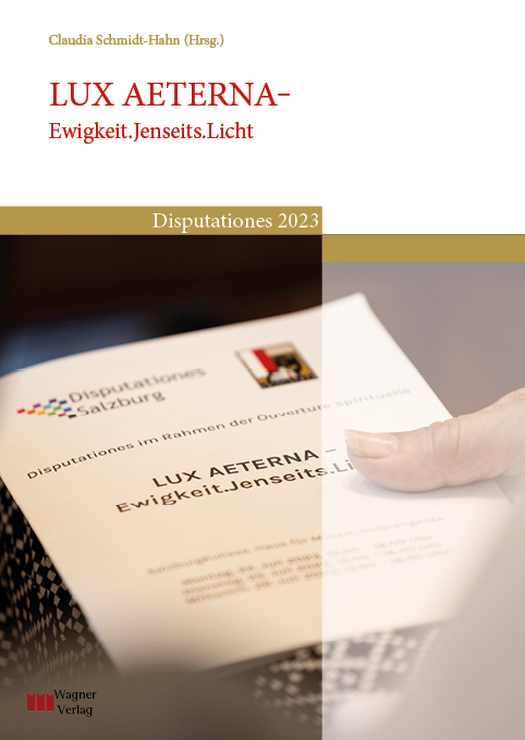 Cover Disputationes Salzburg Lux Aeterna 2023